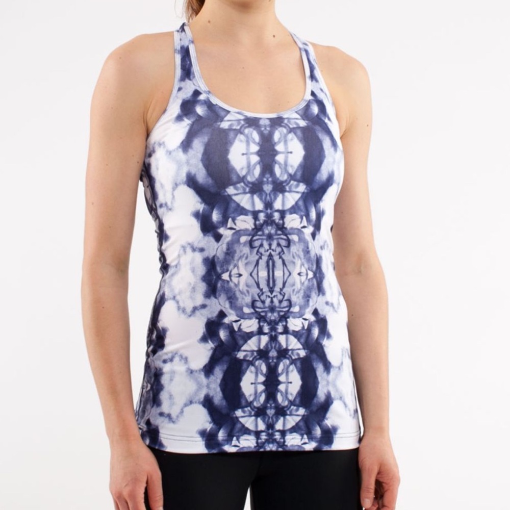 Lululemon Cool Racerback sz 6 ink blot